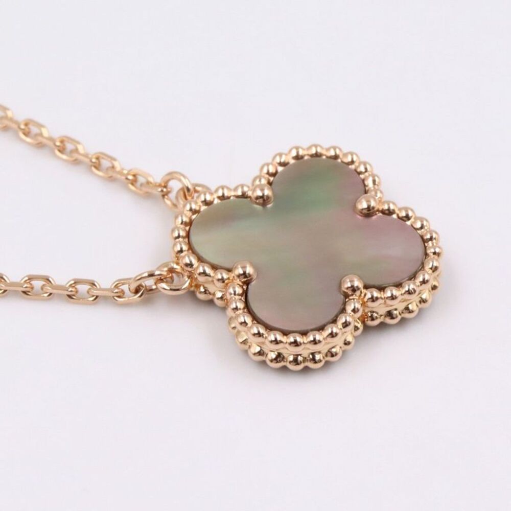 Van Cleef & Arpels Vintage Alhambra Au750 Necklace - Picture 5 of 7